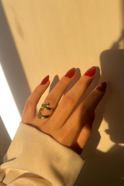 Golden Hearts Ring