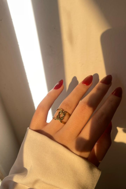 Glaam Crystal Ring